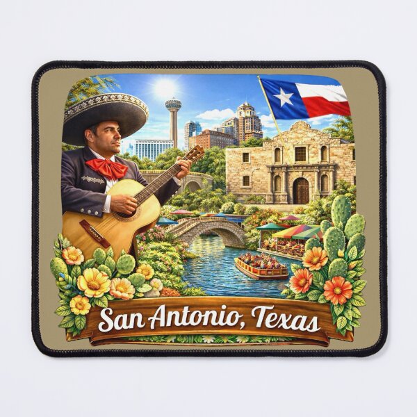 Item preview, San Antonio, Texas designed and sold by Myra365Art.