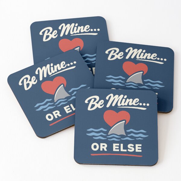 Item preview, Jaws Valentine Be Mine Or Else designed and sold by ChunkByChunk.