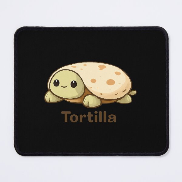 Item preview, Tortilla — Kawaii Tortilla Tortoise designed and sold by DreamMachine69.