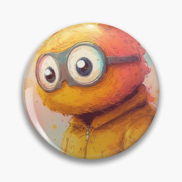Item preview, Yellow monster with glasses and hoodie designed and sold by Mianku | Für das Leben.