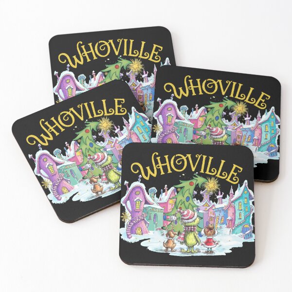 Item preview, Whoville Christmas Town Cute Holiday Scene designed and sold by ChaaiTee.