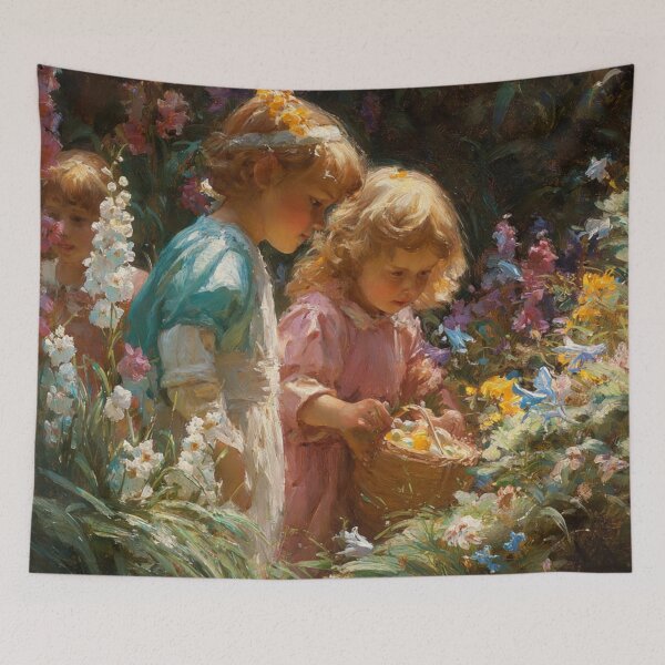Item preview, Petal-Gatherers Beneath the Afternoon Light designed and sold by afrancisCL.