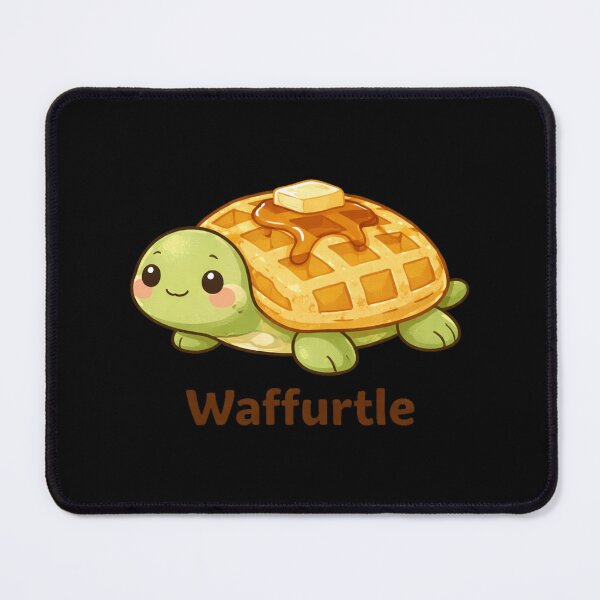 Item preview, Waffurtle — Kawaii Waffle Turtle designed and sold by DreamMachine69.