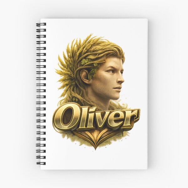 Item preview, Oliver Virgo – Calm Strength Male Name Zodiac Fantasy Art Design designed and sold by AlexLineArt.