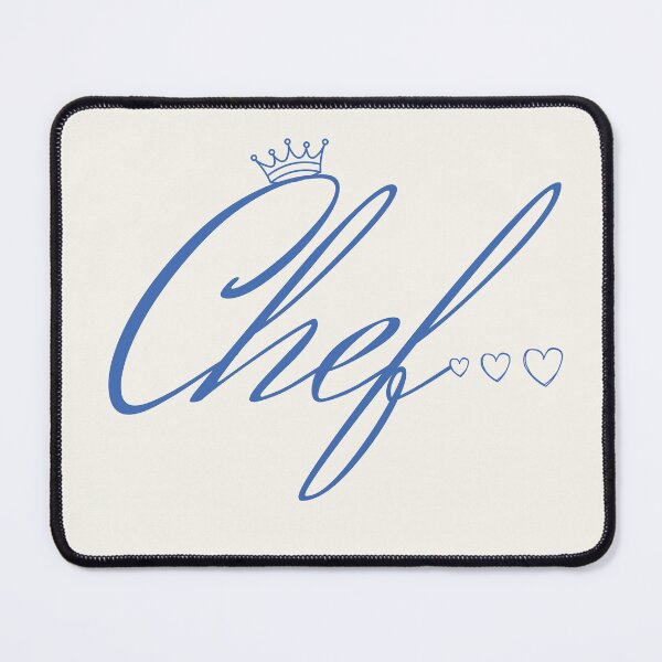 Item preview, The Blue Chef Design Where Love and Elegance Meet designed and sold by Trend-Dify.