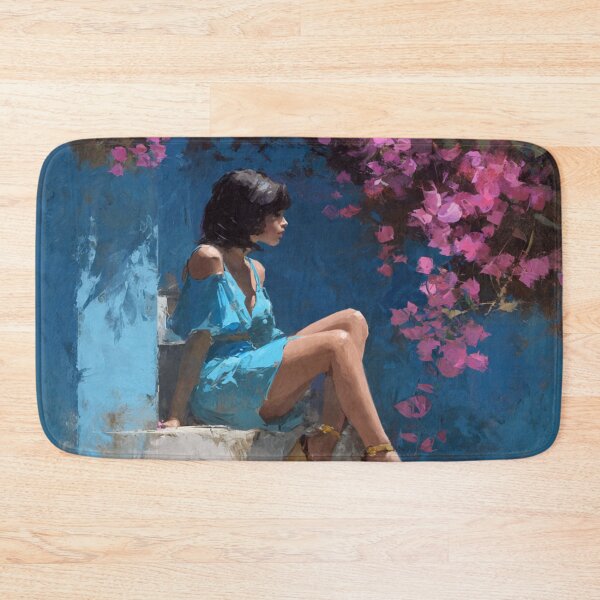 Item preview, She Waits Beneath the Bougainvillea designed and sold by afrancisCL.