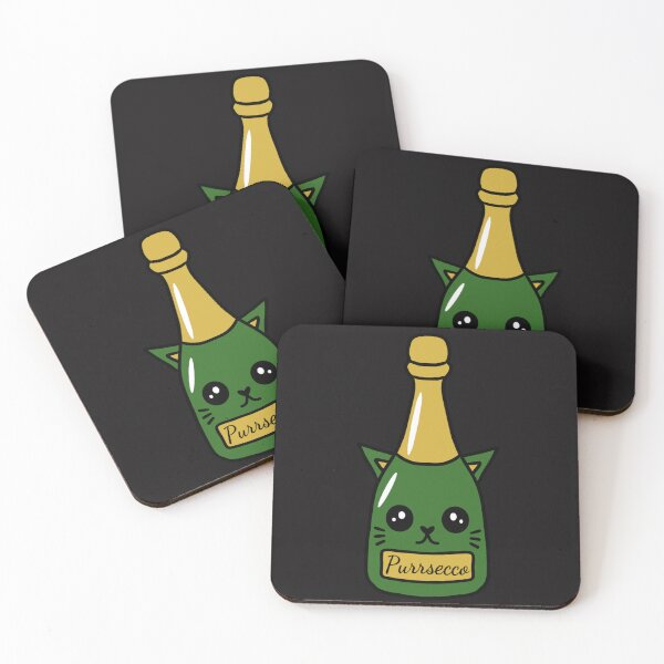 Item preview, Purrsecco designed and sold by Kitty Enterprise.