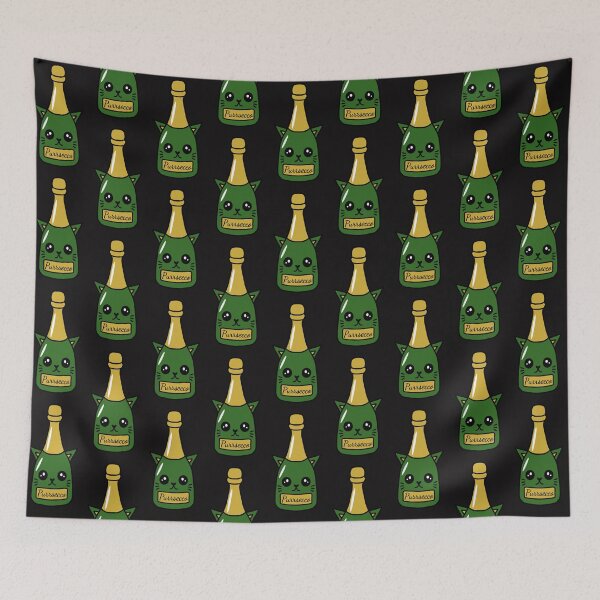 Item preview, Purrsecco designed and sold by Kitty Enterprise.