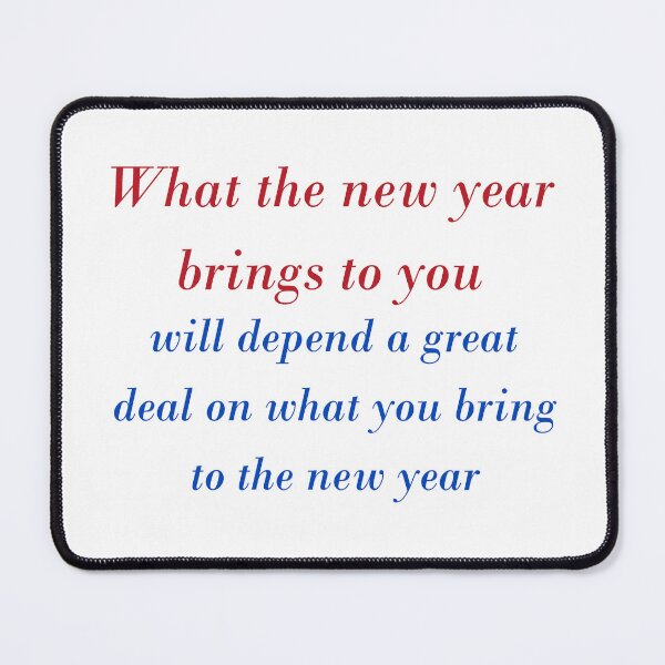 Item preview, What will you bring to the new year? designed and sold by fristsmokie.