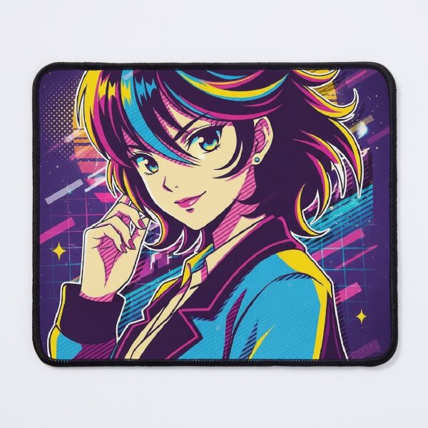Item preview, Beatiful Girl Retro Anime T-Shirt Design ✨??♀️ designed and sold by InuiSkill.