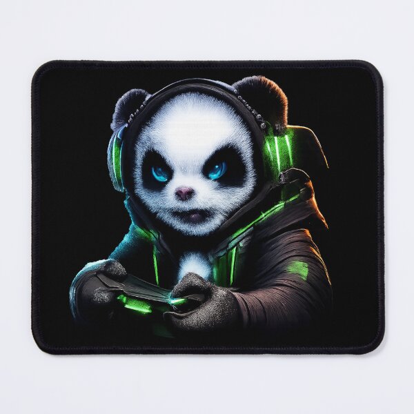 Item preview, Panda Gamer – Funny Gaming Panda Quantum Humor Design designed and sold by Ach&Koor.