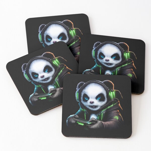 Item preview, Panda Gamer – Funny Gaming Panda Quantum Humor Design designed and sold by Ach&Koor.