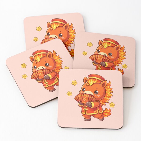 Item preview, Cute Fire Horse Lì Xì – Vietnamese Tết 2026 Lucky designed and sold by PunchDrop.