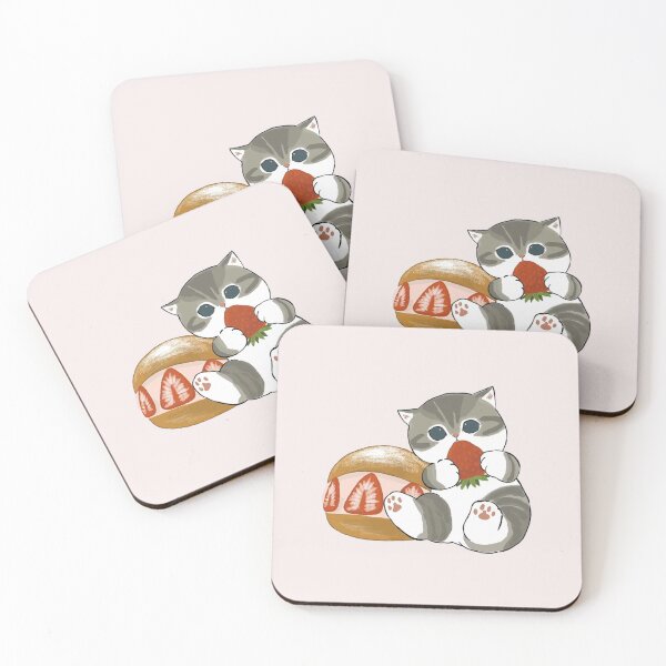 Item preview, Mofusand - Strawberry Cream Bun Cat designed and sold by penny555.