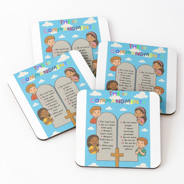 Item preview, Ten Commandments designed and sold by mesmerismarts.