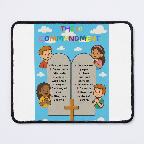 Item preview, Ten Commandments designed and sold by mesmerismarts.