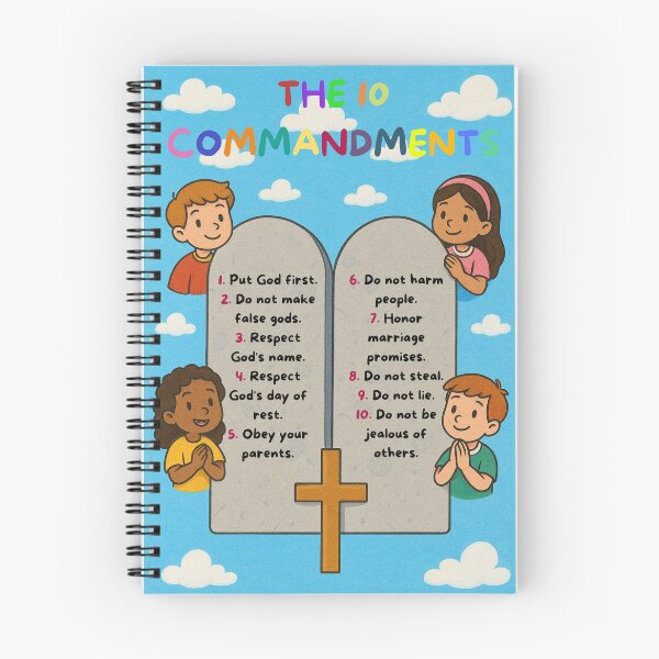 Item preview, Ten Commandments designed and sold by mesmerismarts.
