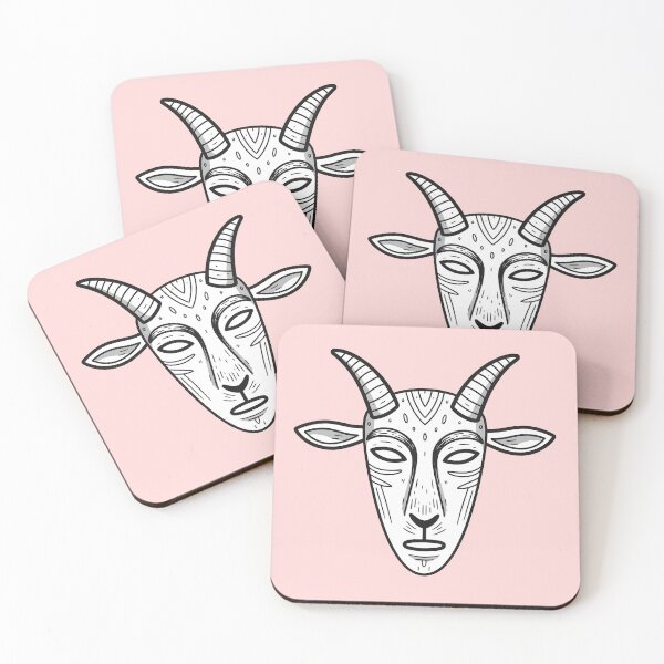 Item preview, Authentic goat mask  designed and sold by PrintLabStudio.