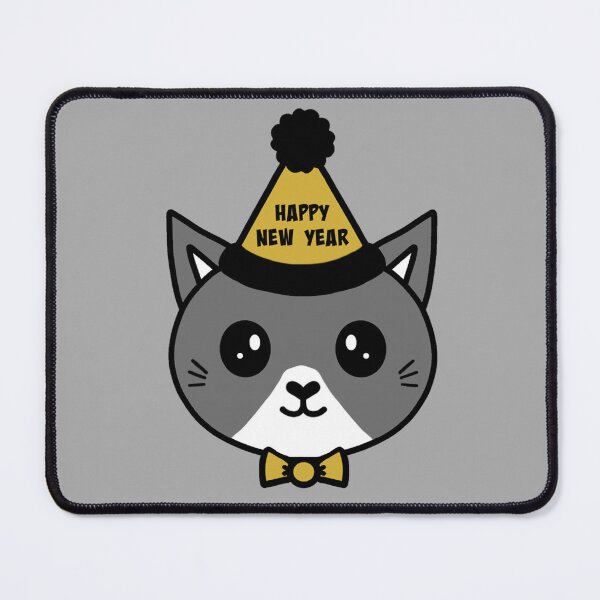 Item preview, Happy Meow Year designed and sold by Kitty Enterprise.