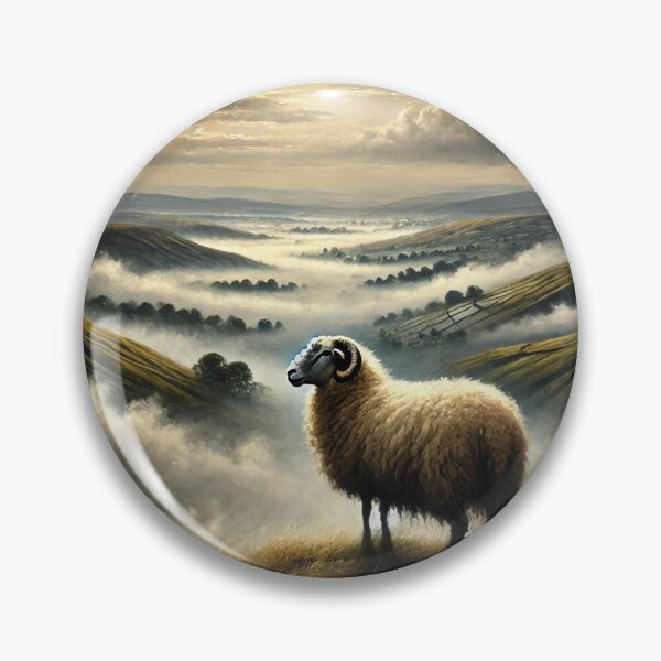 Item preview, Sheepism – The Sheep Above the Meadow designed and sold by Thpoar.