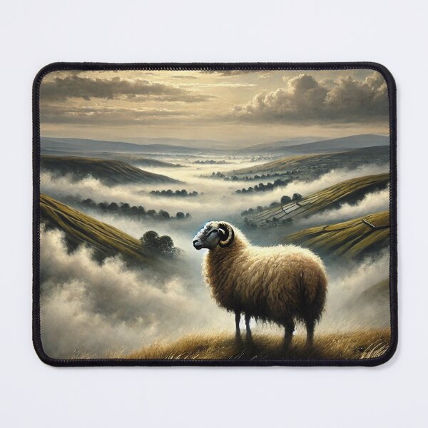 Item preview, Sheepism – The Sheep Above the Meadow designed and sold by Thpoar.