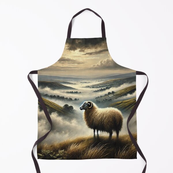 Item preview, Sheepism – The Sheep Above the Meadow designed and sold by Thpoar.