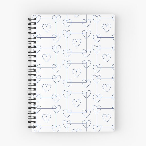 Item preview, Bright Blue Linear Square Design: Heart-Shaped Aesthetics and Modern Art designed and sold by Trend-Dify.