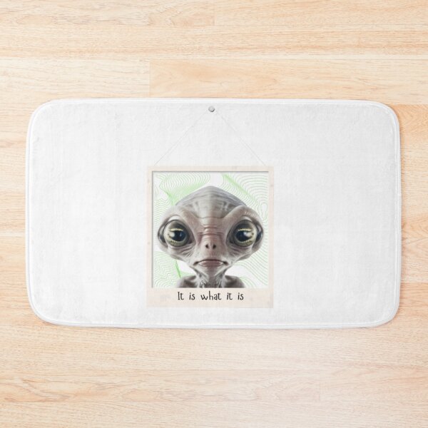 Item preview, It Is What It Is Funny Alien T-Shirt Design designed and sold by GreenGirl-store.