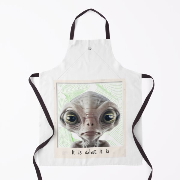 Item preview, It Is What It Is Funny Alien T-Shirt Design designed and sold by GreenGirl-store.