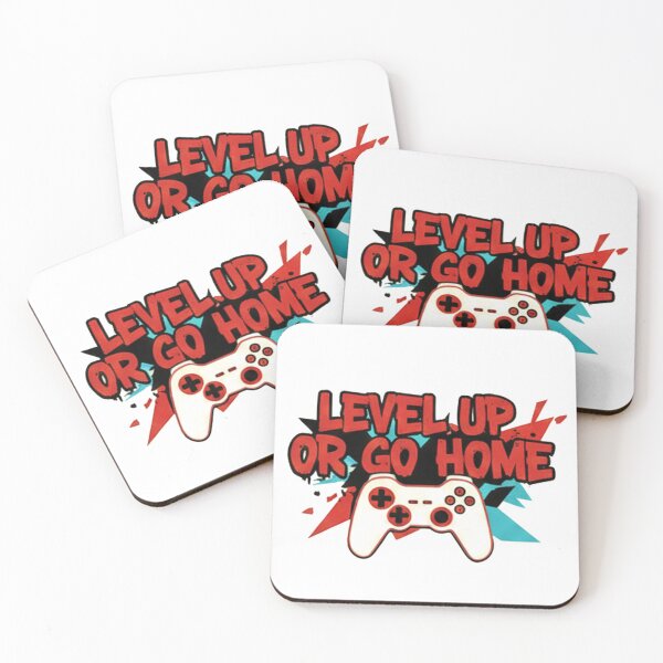 Item preview, Level Up Or Go Home - Hardcore Competitive Gamer Quote designed and sold by MESSY-MIND.