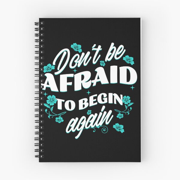 Item preview, Don’t Be Afraid to Begin Again designed and sold by veilEvision.