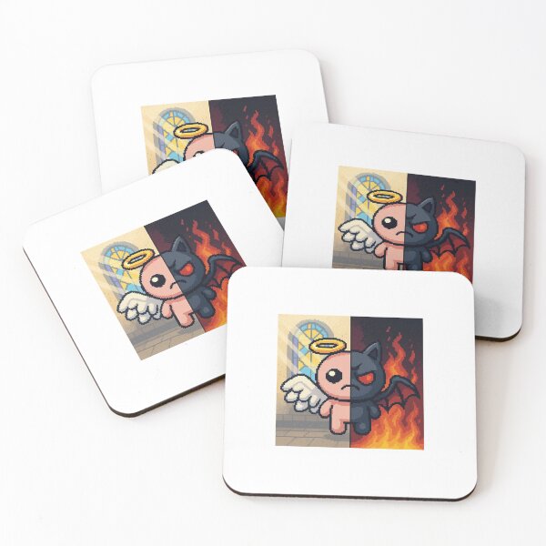 Item preview, Angel vs demon (pixel) designed and sold by SADverse.