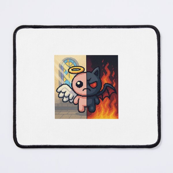 Item preview, Angel vs demon (pixel) designed and sold by SADverse.