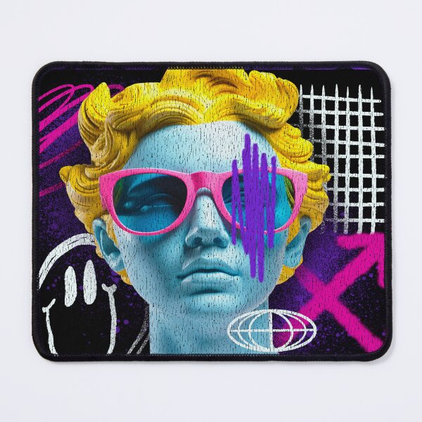Item preview, Vaporwave Greek Statue Glitch designed and sold by BetOova.