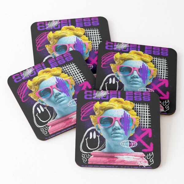 Item preview, Vaporwave Greek Statue Glitch designed and sold by BetOova.