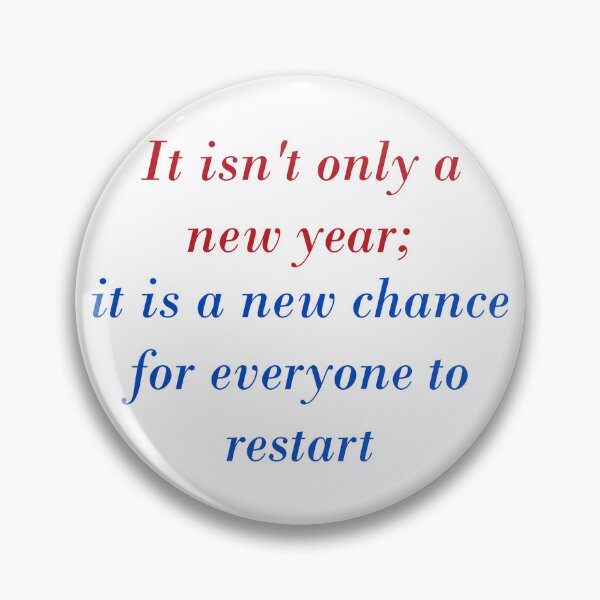 Item preview, New year, restart for everyone designed and sold by fristsmokie.