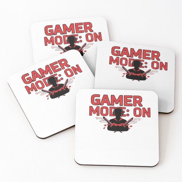 Item preview, Gamer Mode: On - Red & Black Competitive Gaming Design designed and sold by MESSY-MIND.