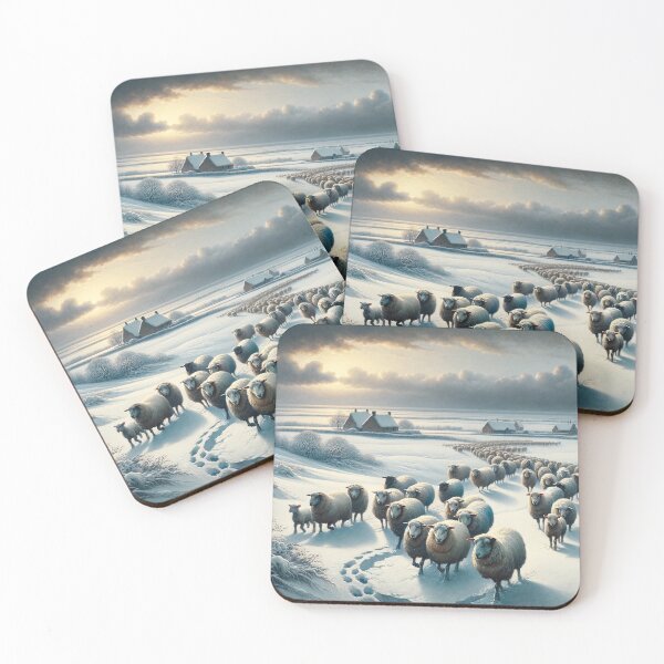 Item preview, Sheepism – Shepherds in the Snow designed and sold by Thpoar.