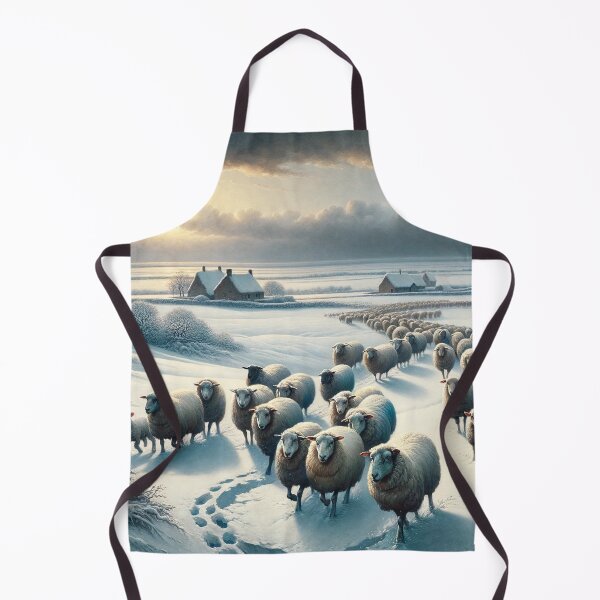 Item preview, Sheepism – Shepherds in the Snow designed and sold by Thpoar.