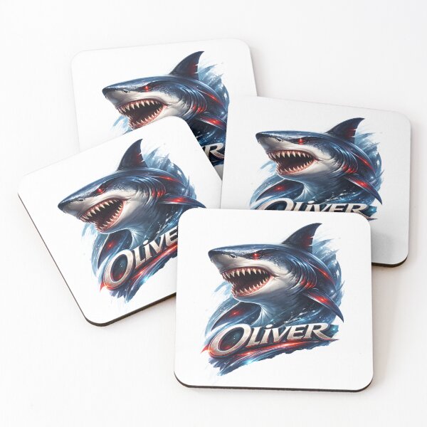 Item preview, Oliver Pisces – Deep Ocean Power Male Name Zodiac Fantasy Art Design designed and sold by AlexLineArt.