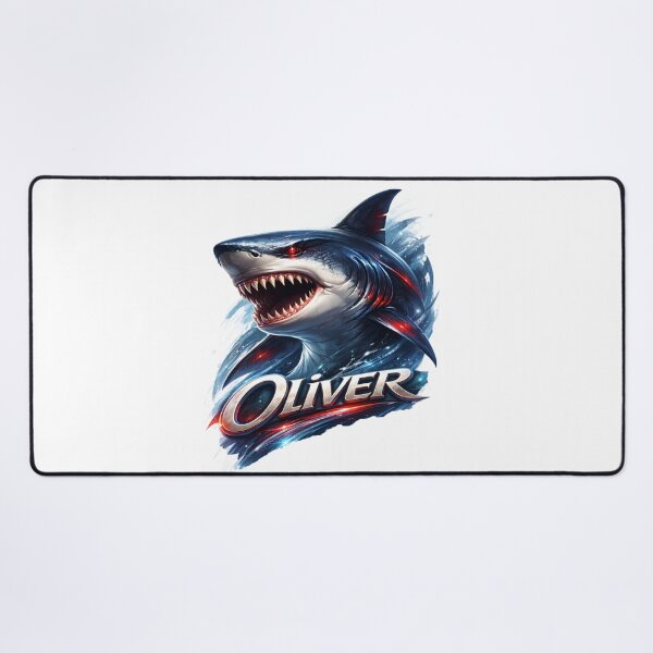 Item preview, Oliver Pisces – Deep Ocean Power Male Name Zodiac Fantasy Art Design designed and sold by AlexLineArt.