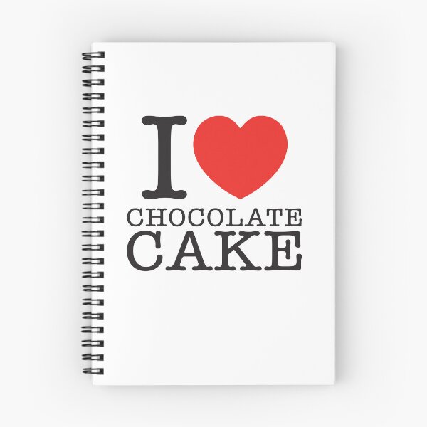 Item preview, I Love Chocolate Cake designed and sold by shitpostee.