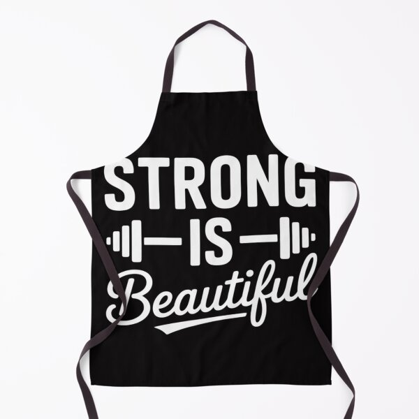 Item preview, Strong Is Beautiful Fitness Gym Workout Saying For Women designed and sold by Vexat062Art.