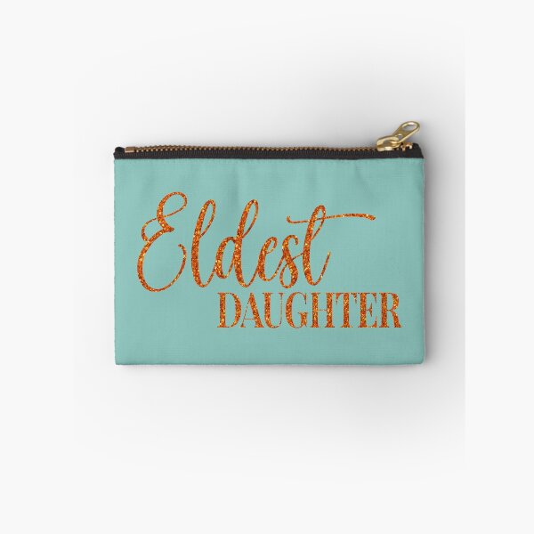 Item preview, ELDEST DAUGHTER - orange glitter font designed and sold by "Nice" Guy Recovery Co..