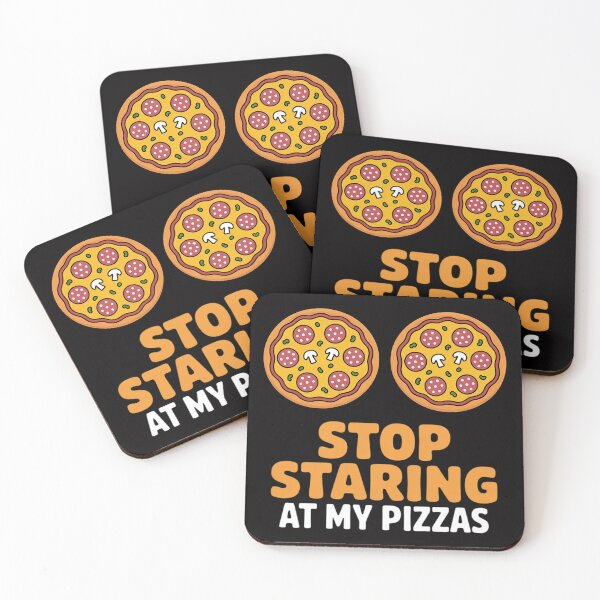 Item preview, Stop Staring At My Pizza Party Women Pizza designed and sold by Vexat062Art.