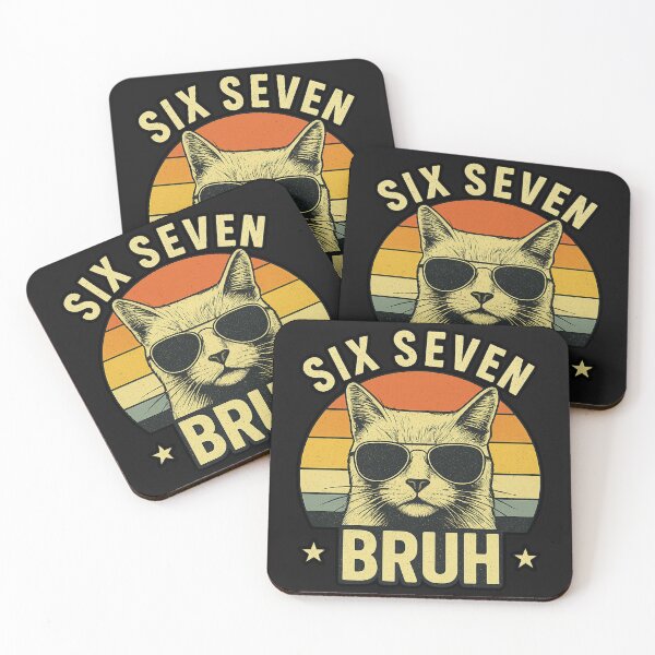 Item preview, 6 7-cat-meme-smoking-vintage designed and sold by jolihanot.