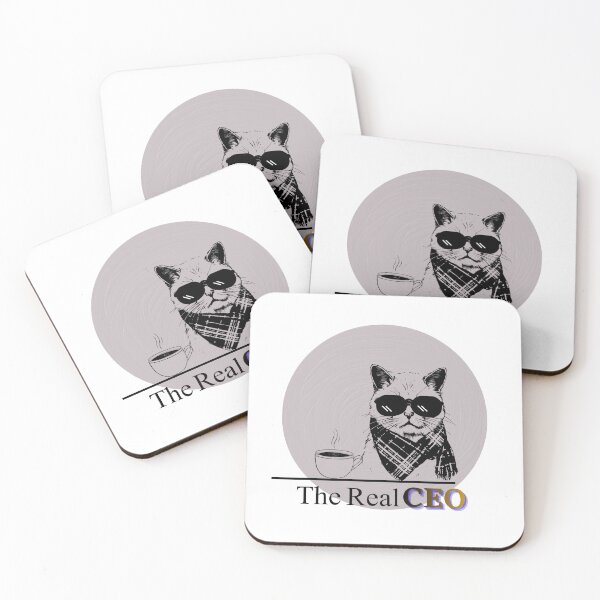 Item preview, The Real CEO Cat designed and sold by mon369000.