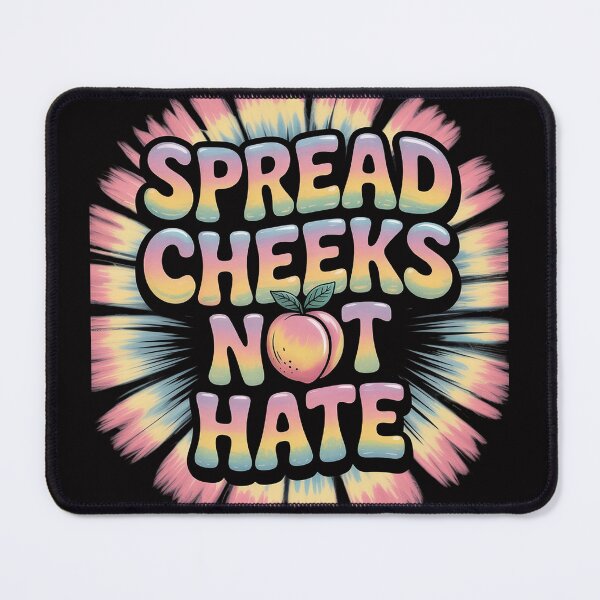 Item preview, Spread Cheeks Not Hate Fitness Workout Gym designed and sold by Vexat062Art.