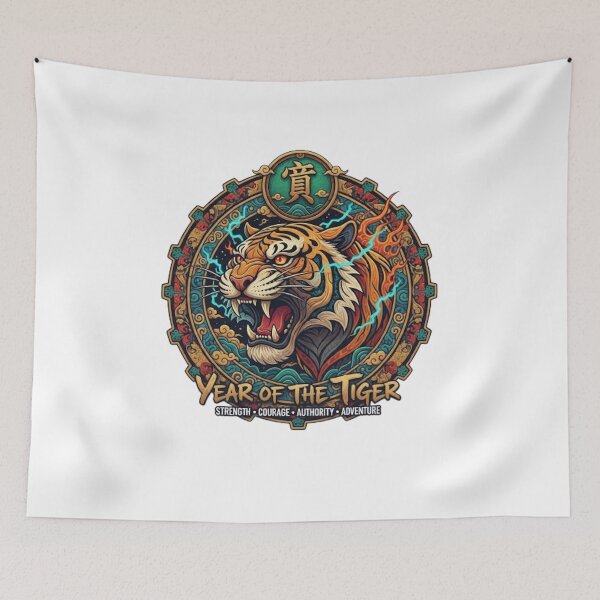 Item preview, YEAR OF THE TIGER designed and sold by likbatonboot.