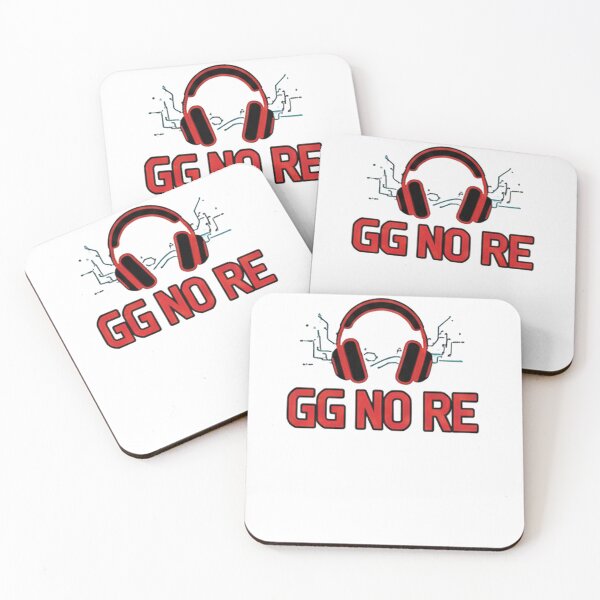Item preview, GG NO RE (Good Game No Rematch) - Competitive Gamer Quote designed and sold by MESSY-MIND.